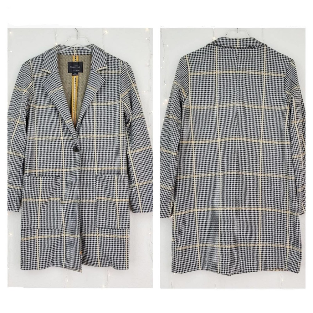 Sanctuary Houndstooth Blazer Jacket - image 1